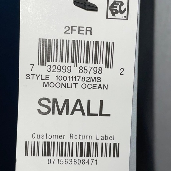 ID Ideology Women's Essentials Sweat Set T-Shirt, Blue S - Picture 7 of 7